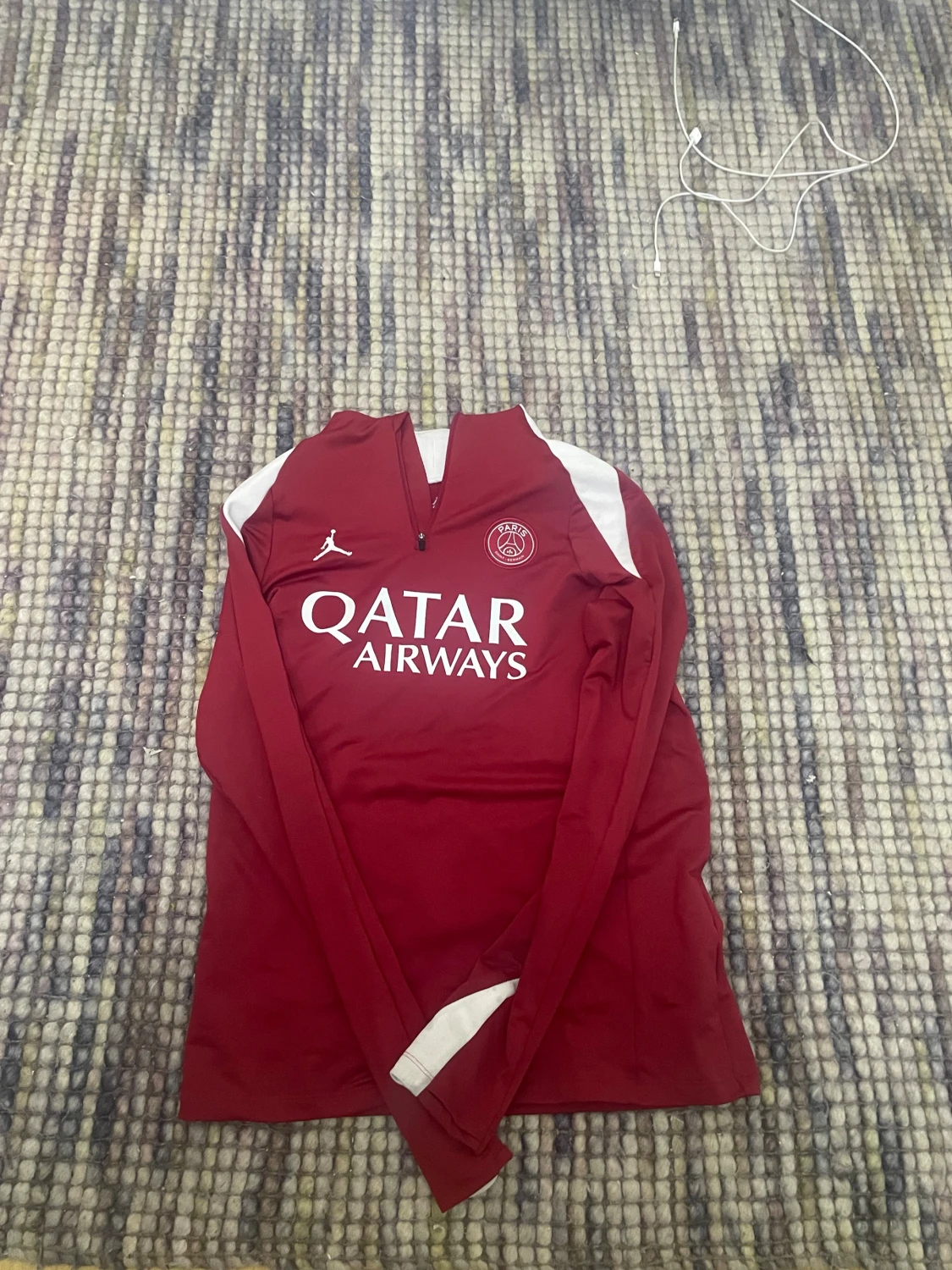 Storlek M PSG zip tröja