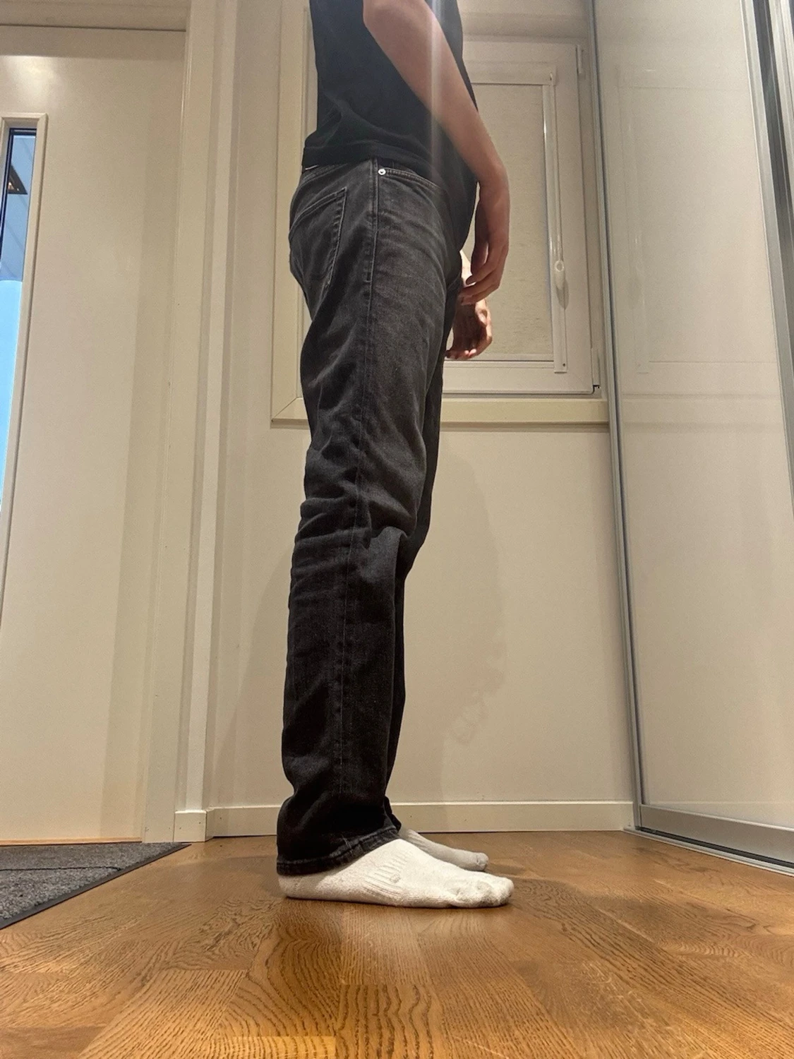 Svarta jeans Clark Regular fit 29/30 - 1