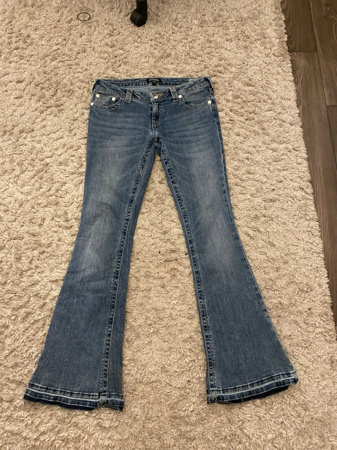 True Religion blå bootcut jeans