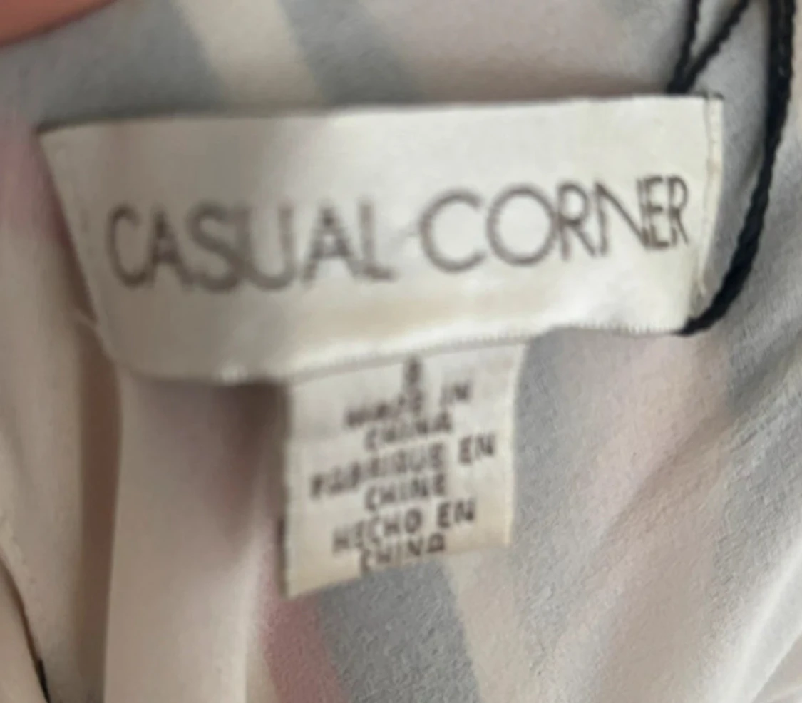 Casual Corner sidenklänning festklänning långklänning  - 4
