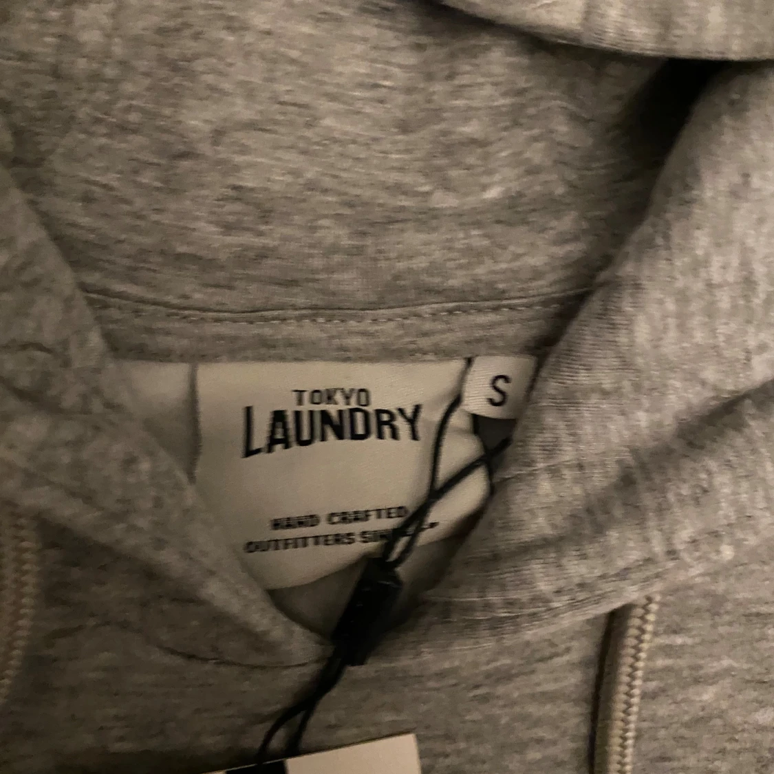  NY Grå hoodie Tokyo Laundry S - 3