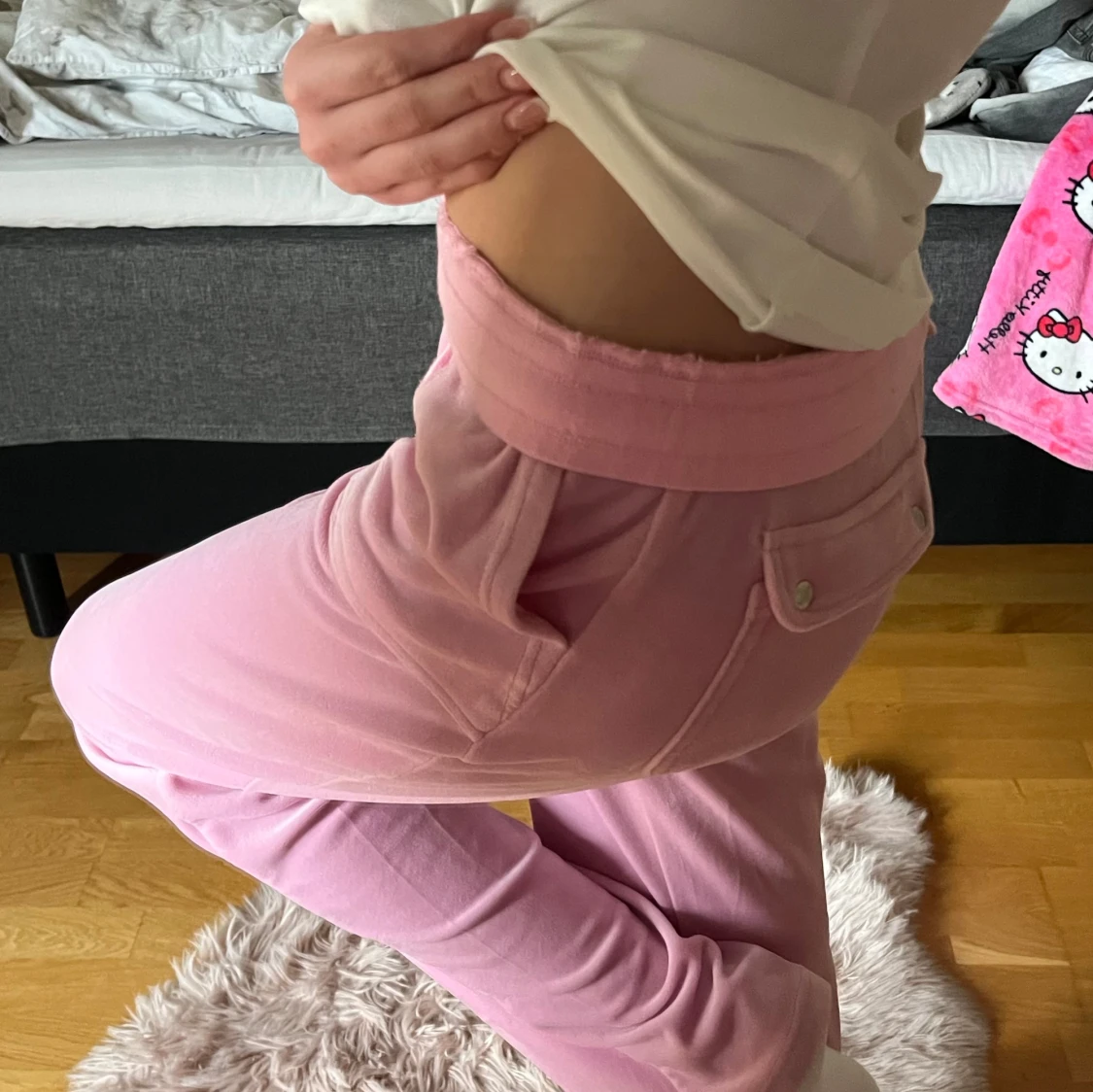 Rosa juicy byxor - 2