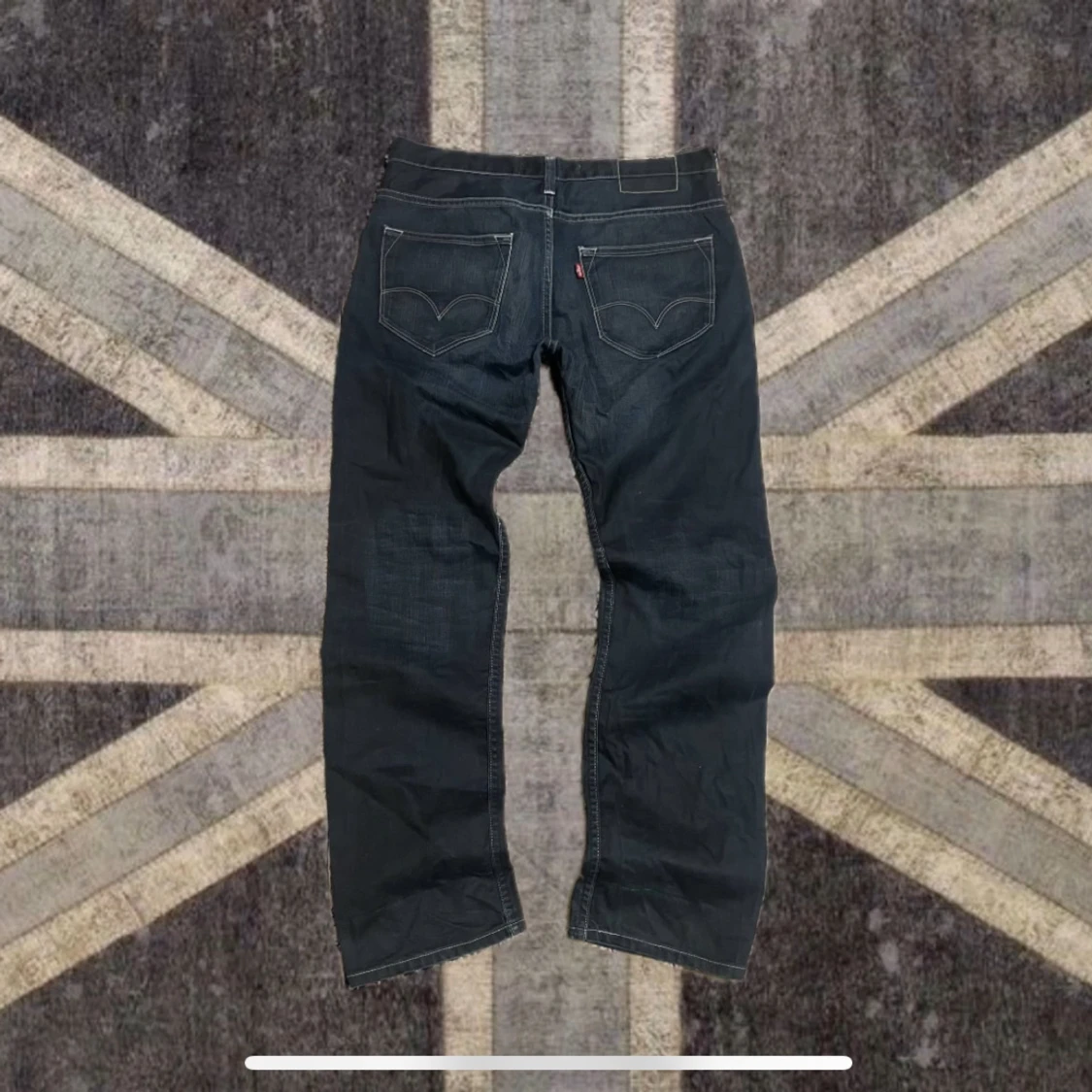 Levis 501 mörkblå    - 1