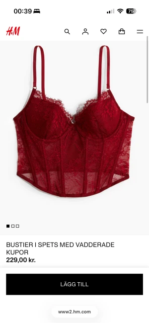 hm corset - In very good condition, 75 B