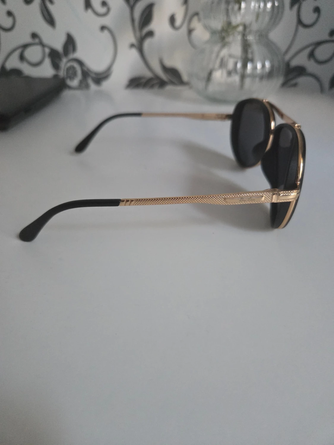 Ray-Ban aviator solglasögon guld/svart - 1