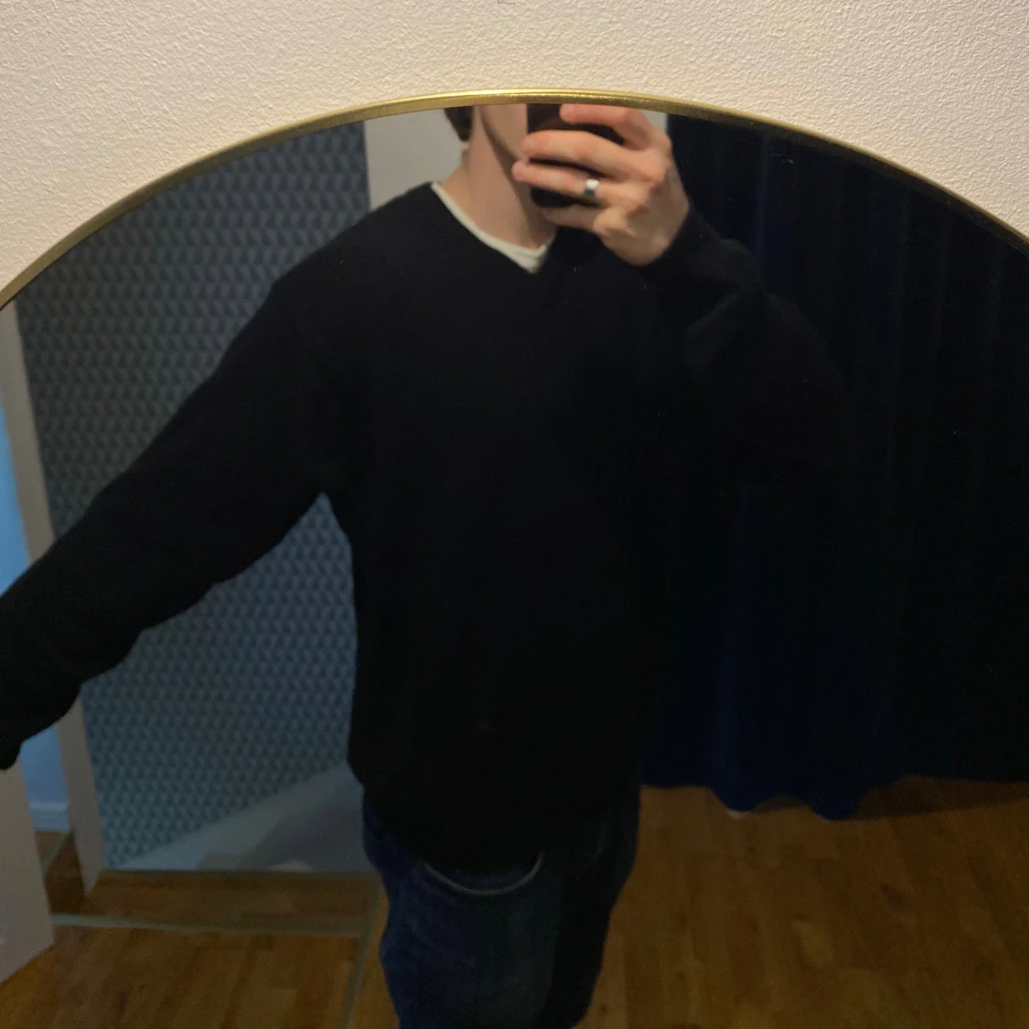 Svart Emilio Cloud tröja - 1