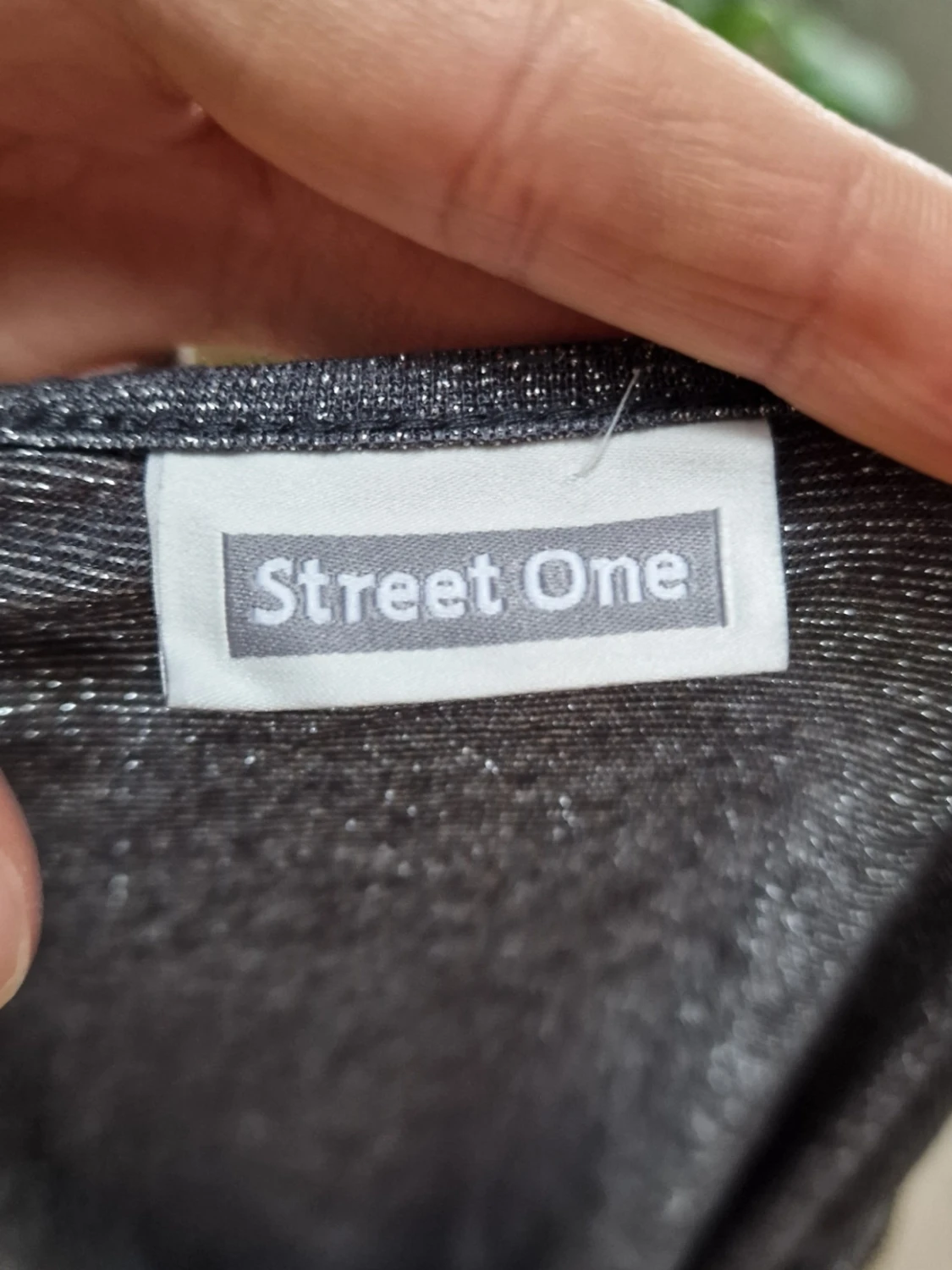 Grey-Silver glittery short dress - 1