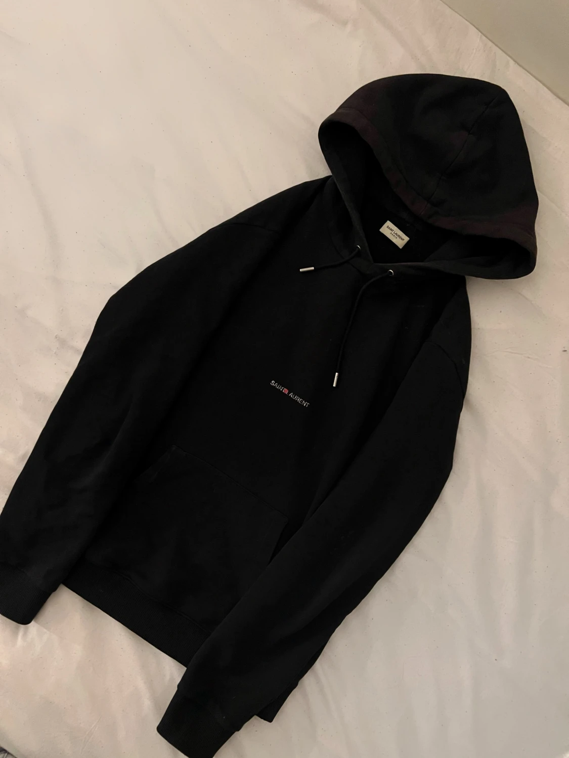 Svart Saint Laurent hoodie - 2