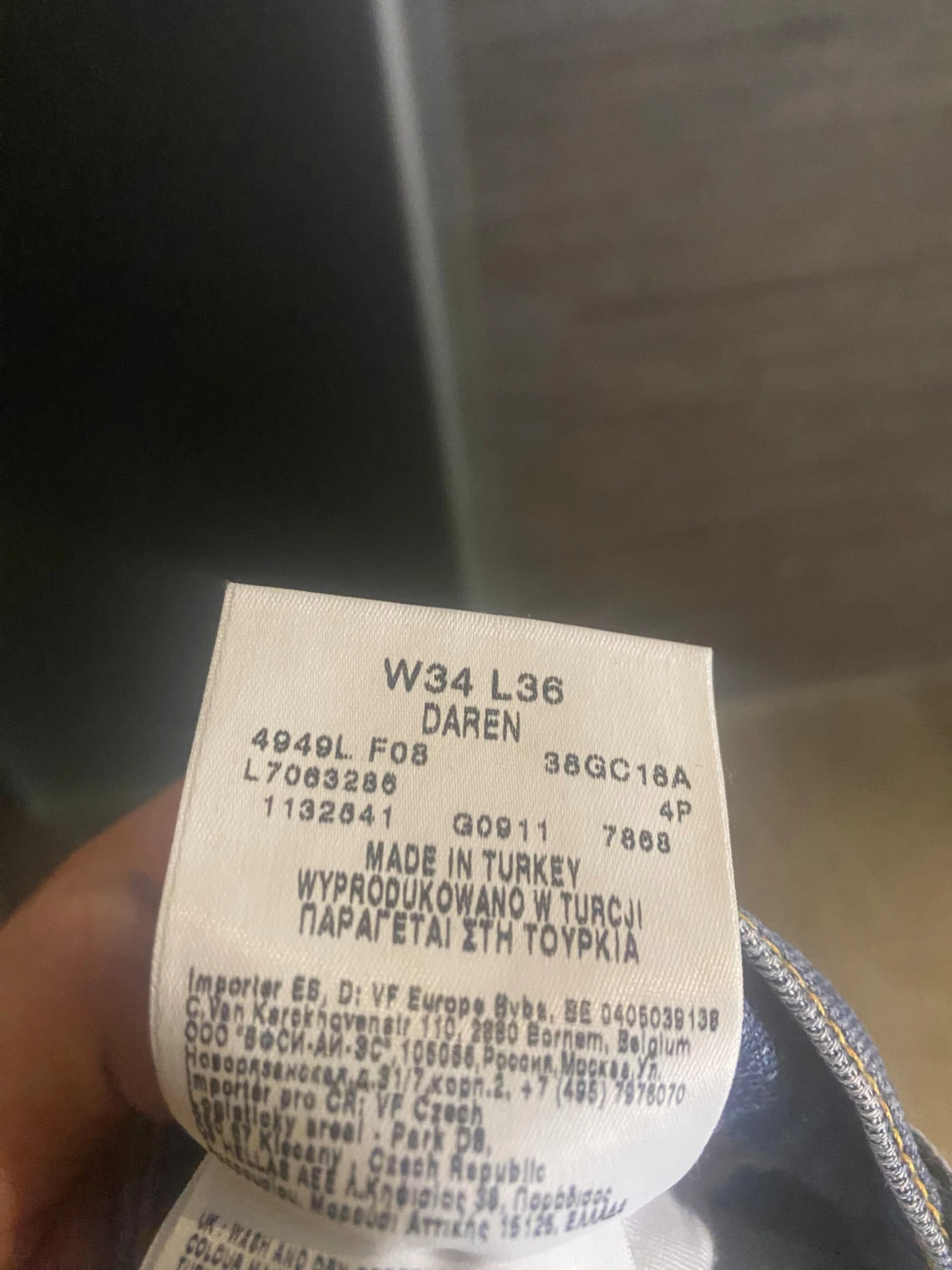 Blå Lee Daren jeans  - 3