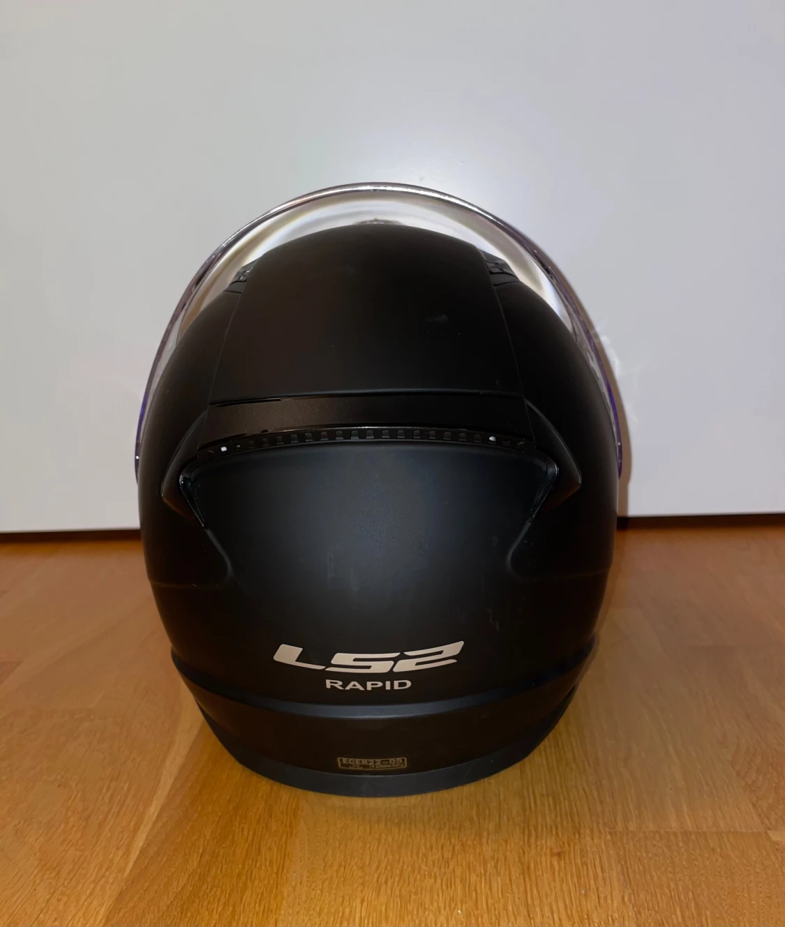 Svart LS2 hjälm - 4