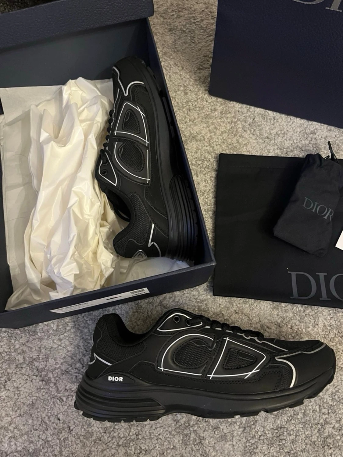 Svarta Dior B30 sneakers - 2