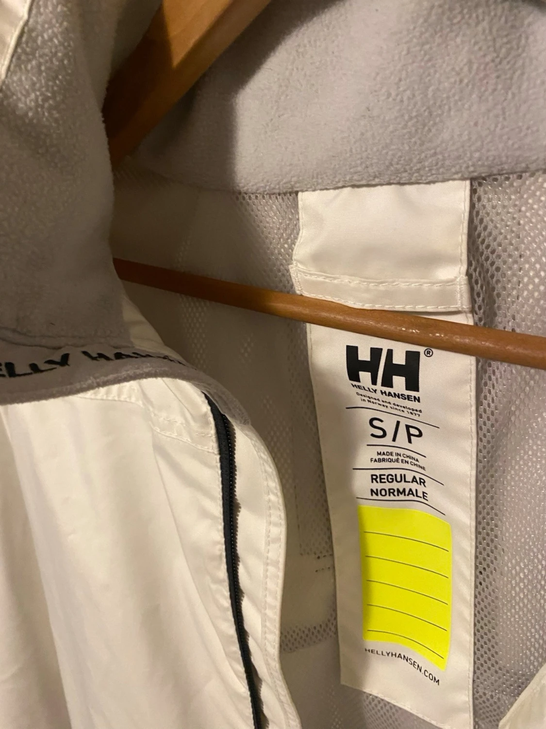 Vit vindjacka Helly Hansen S - 3