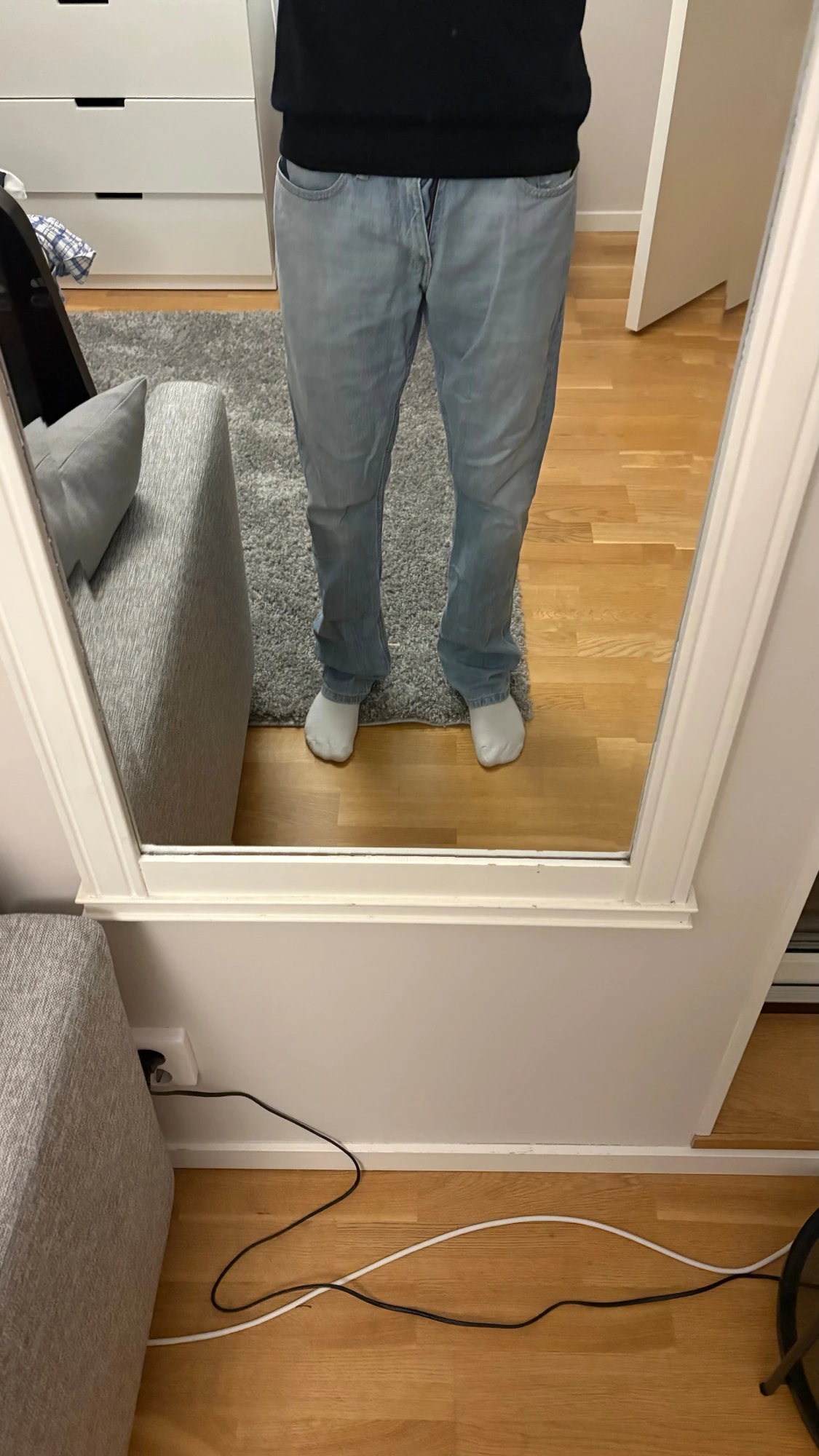 Levi's 514 ljusblå jeans W31 L34 - 1