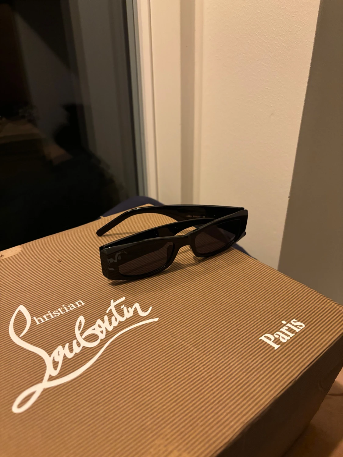 Palm Angels svarta solglasögon - 1