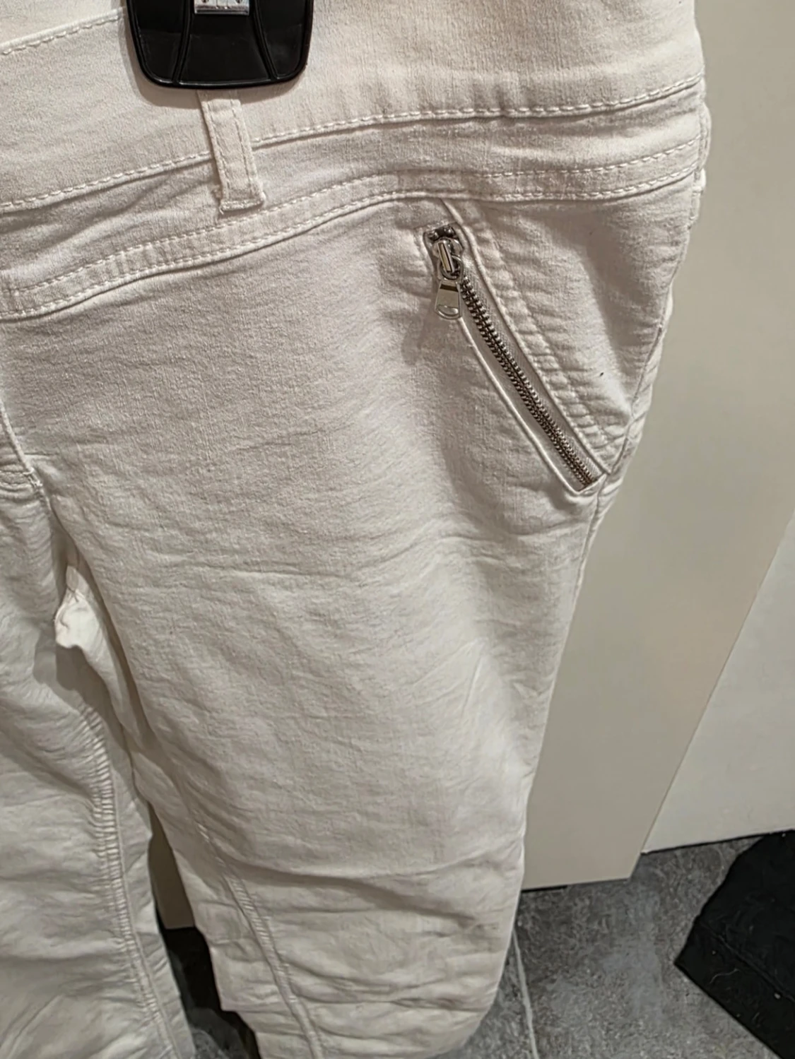 Vita super skinny jeans från Taifun - 2