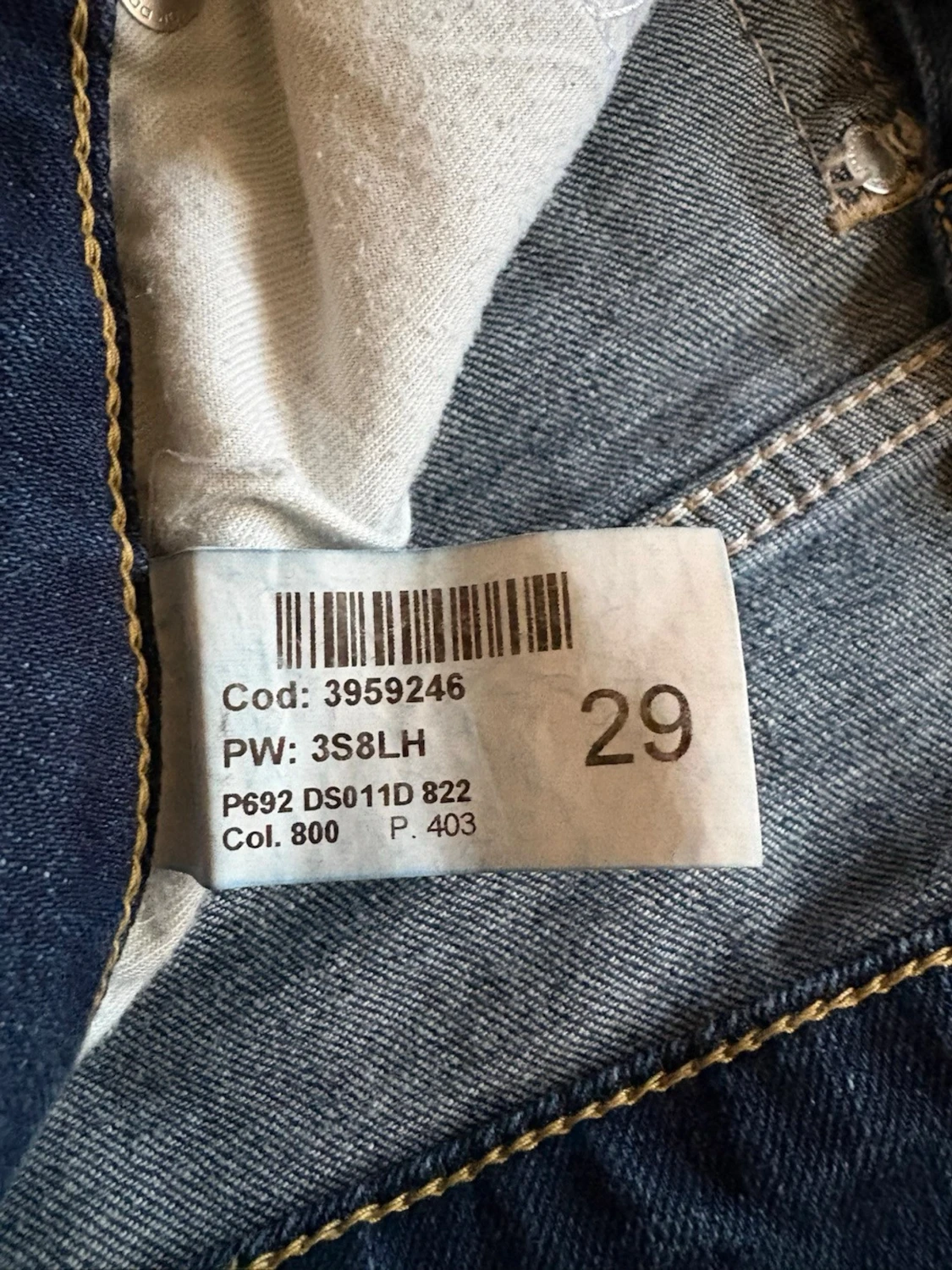 Blå Dondup jeans dam - 4