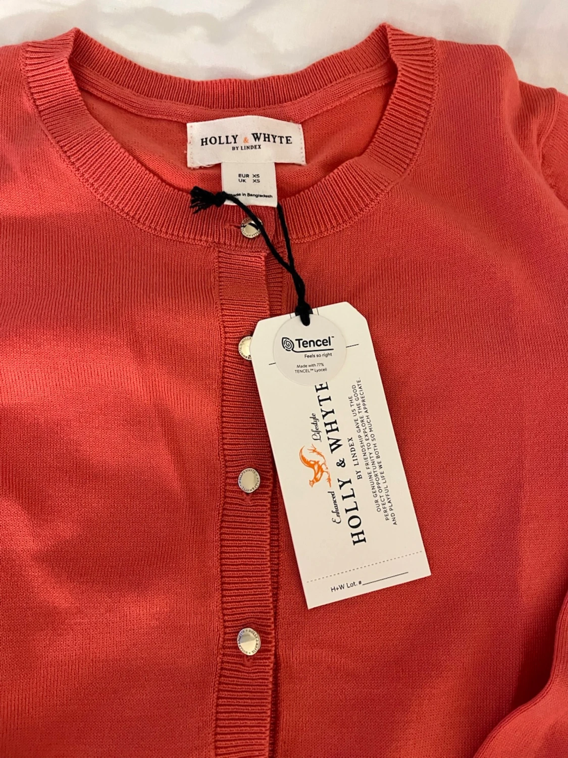 Röd kofta från Holly & Whyte XS - 1