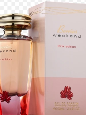 Berries Weekend Pink Edition parfym - Berries Weekend Pink Edition Eau de Parfum, 100 ml. Snygg design med rosa detaljer och fräsch känsla. Perfekt storlek för dig som vill ha en trendig parfym i din samling.