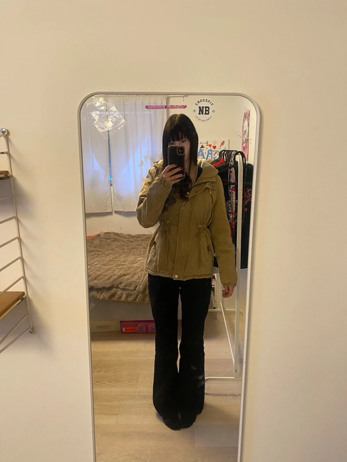 Beige tjock jacka med teddyfoder!!🥰🥰 - 2