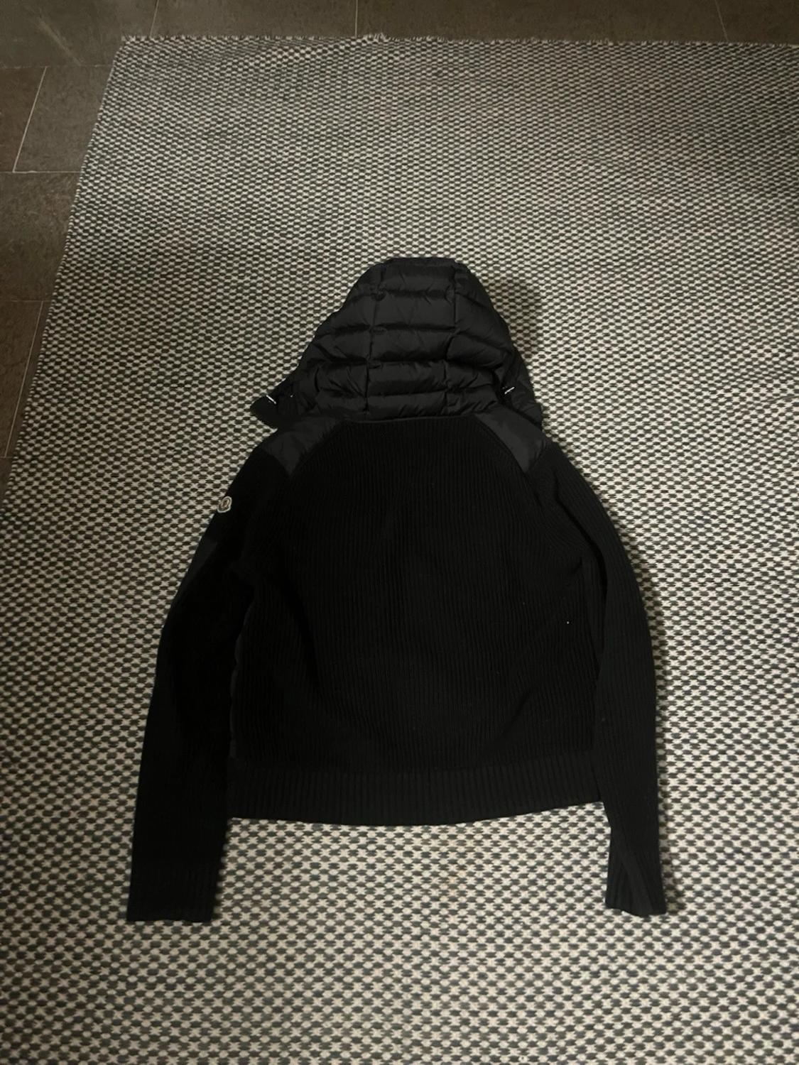 Svart moncler cardigan - 1