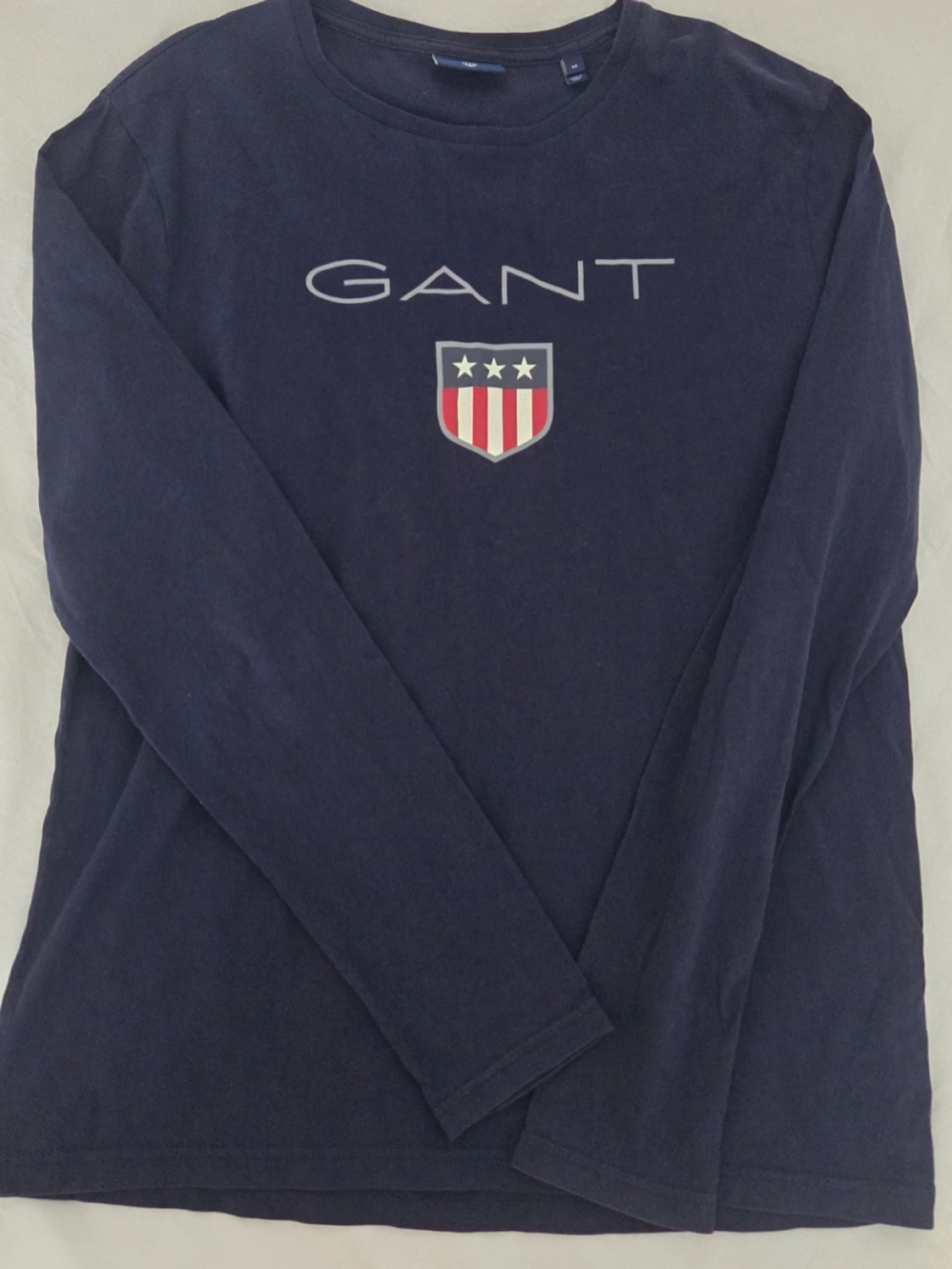 Marinblå långärmad topp från GANT
