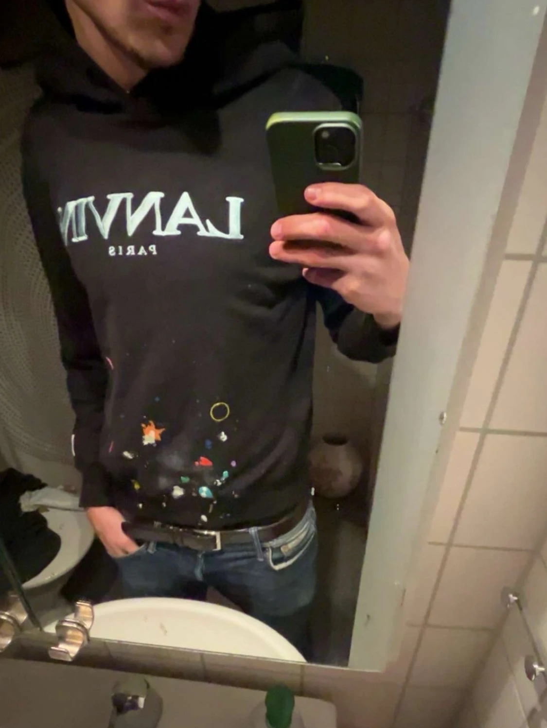 Lanvin x Gallery dept hoodie - 1