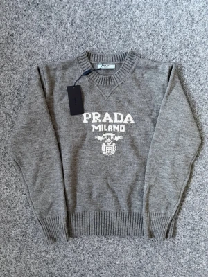 Prada gray knit sweater - Size S. Brand new