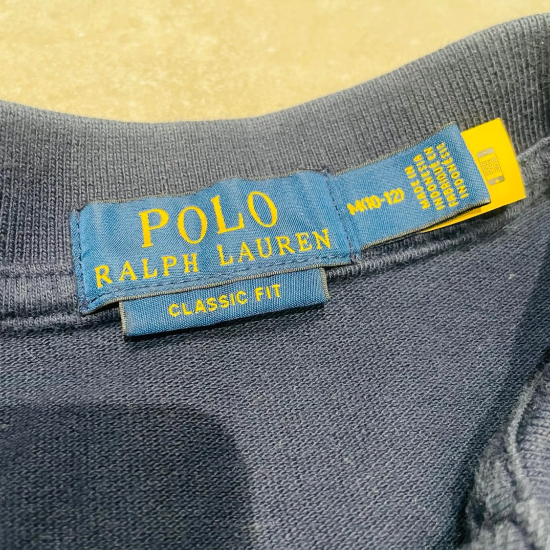 Ralph lauren långärmad piké - 1