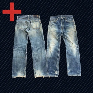Archive Selvedge Jeans  - A pair of Japanese Selvedge jeans. Size 30 (see meassurements below), fits straight. Has flaws but is overall good condition. Hmu if you have questions!  Measurements: Tag size – 30, Waist – 39.5 cm, Rise – 28 cm, Thigh – 29 cm, Inseam – 75.5 cm, Length – 102 cm, Leg opening – 21 cm