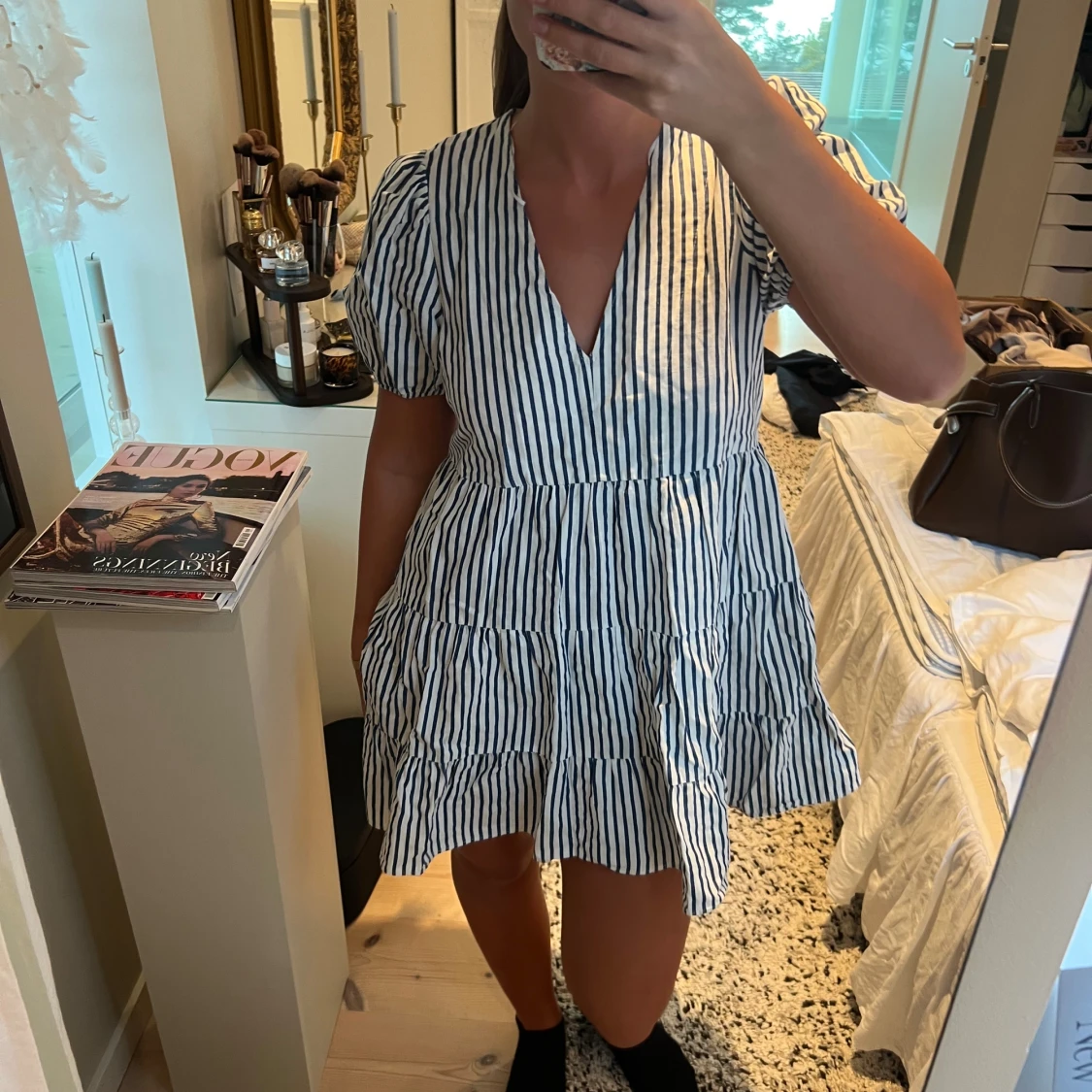 Randig klänning  - 1