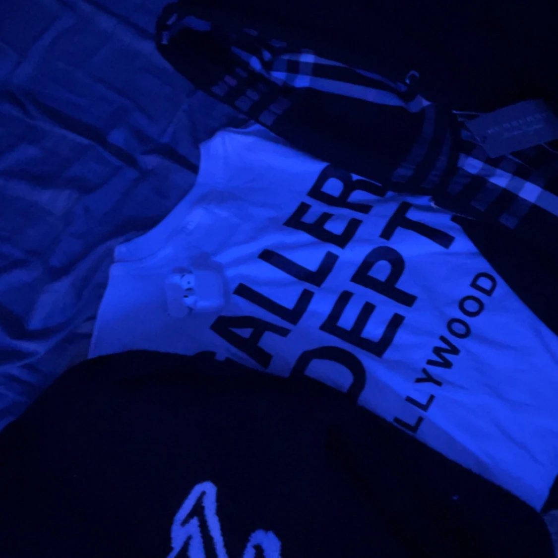 Svart burberry hoodie - 3