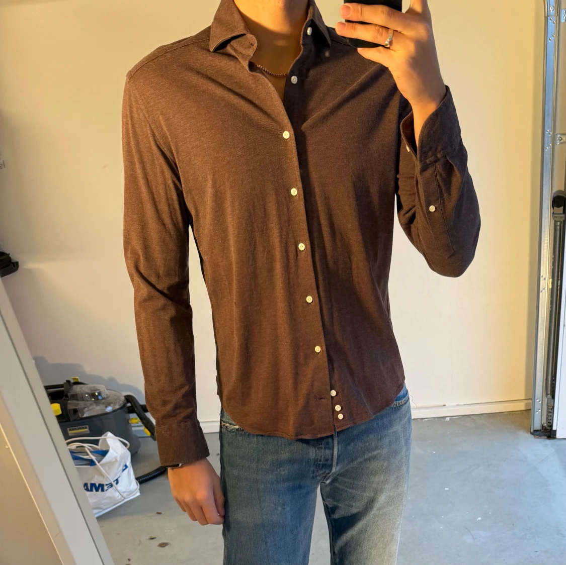 Brun skjorta från La Chemise