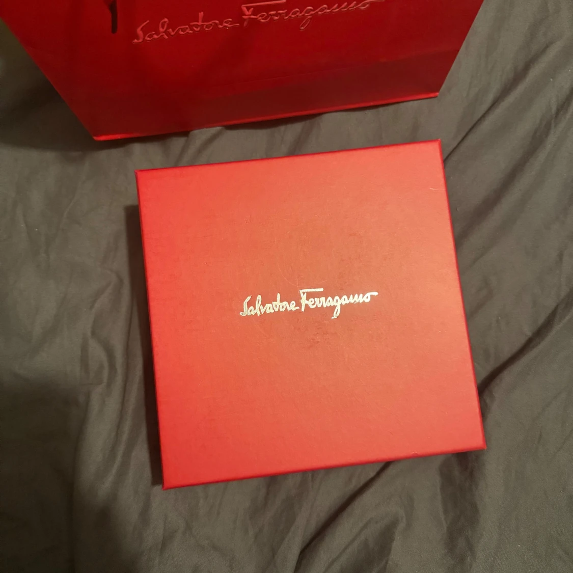 Svart skinnbälte Salvatore Ferragamo - 1