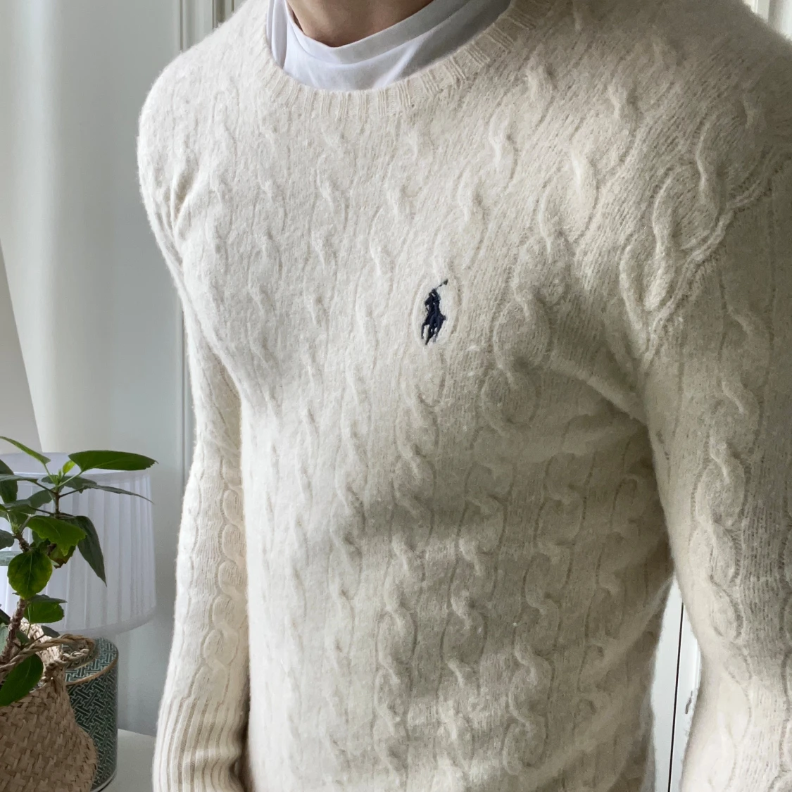 Cashmere stickad polo Ralph Lauren sweatshirt - 1