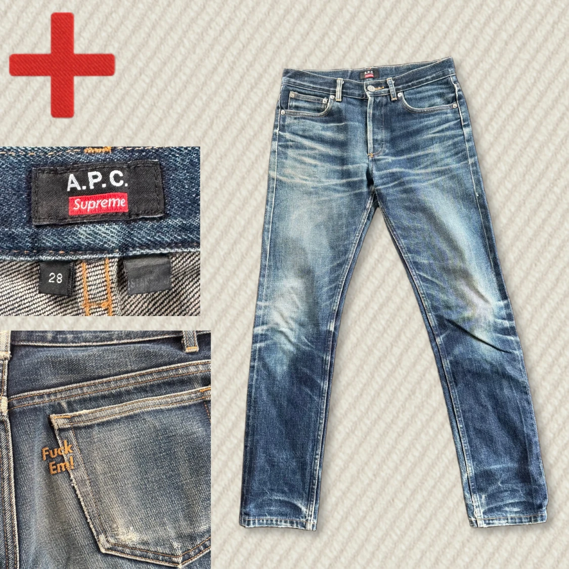 A.P.C. x Supreme Selvedge Jeans (2009) - 2