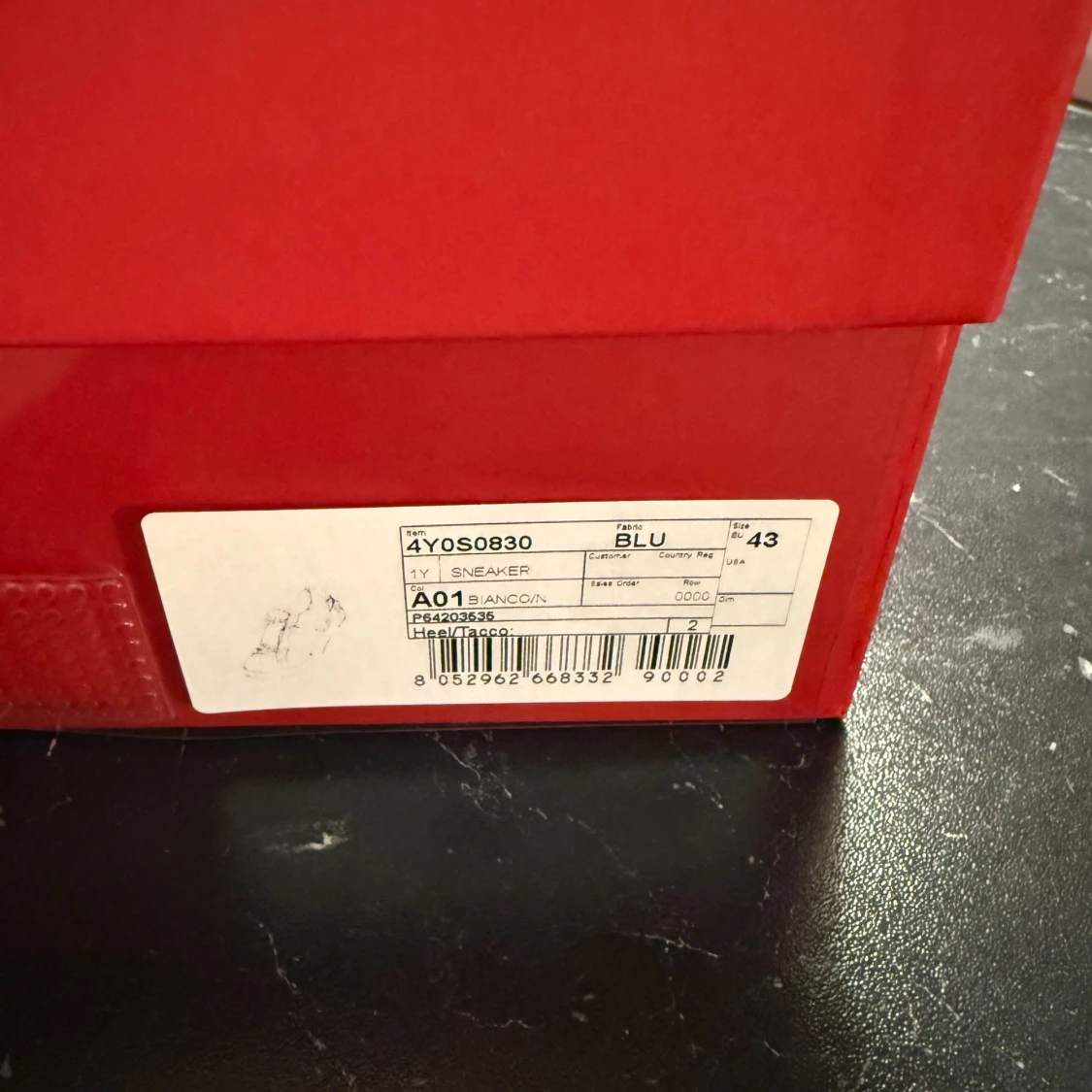 Valentino Garavani Open sneakers vit/svart - 3