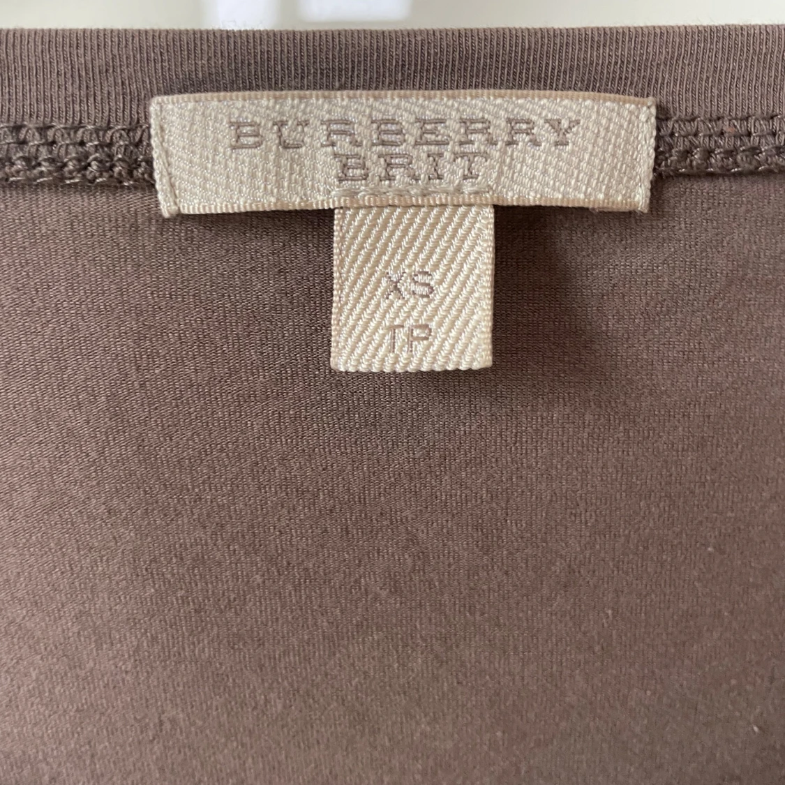 Brun långärmad topp från Burberry Brit - 3