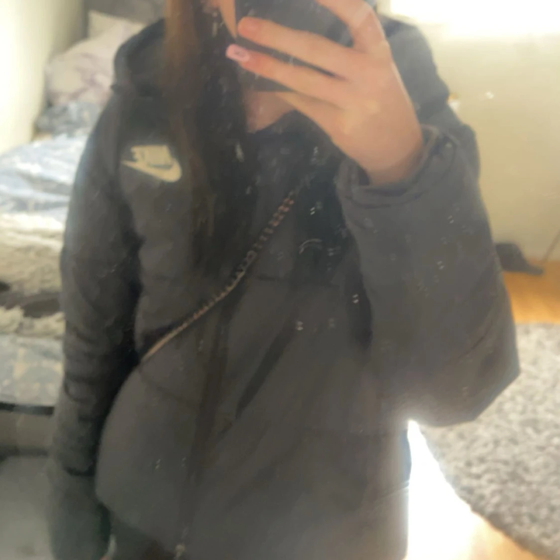 Svart vinterjacka från Nike