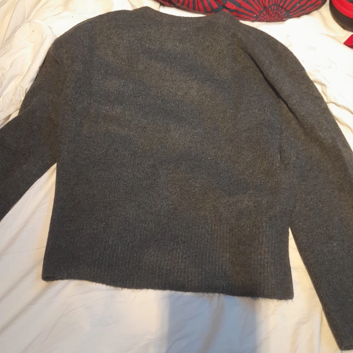 Mörkgrå stickad tröja från 157 - 1
