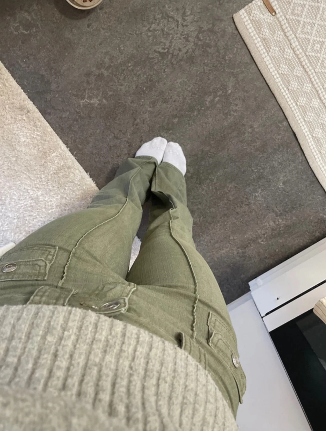 gröna jeans från H&M - 2