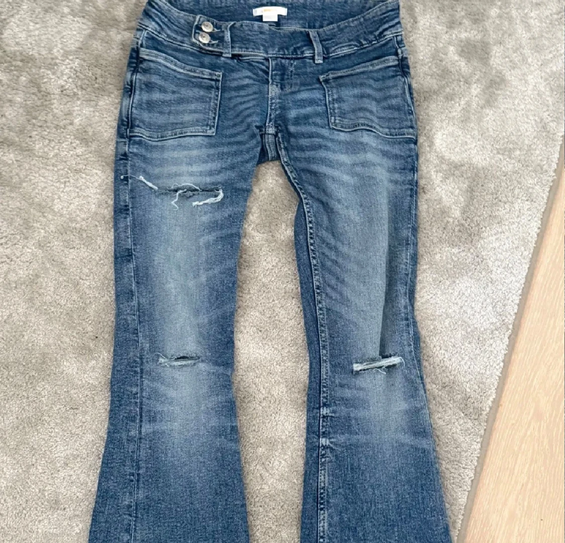 Gina Tricot 14+ pleated flare jeans - 2