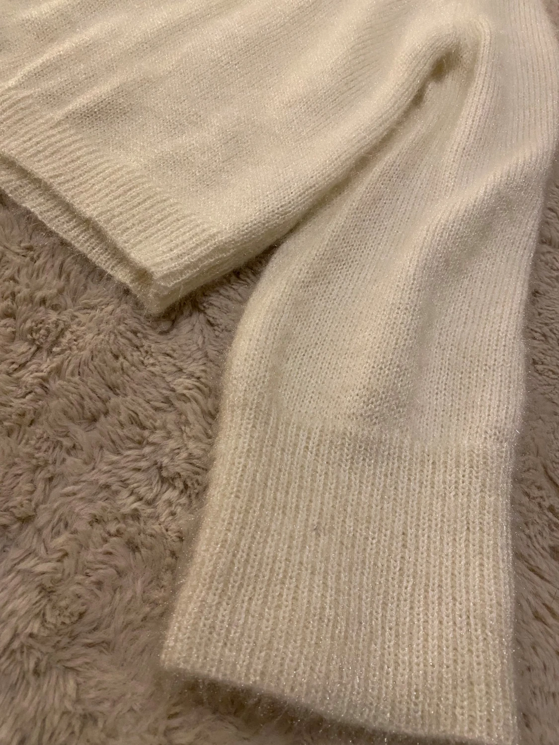 Vit stickad tröja från NA-KD - 1