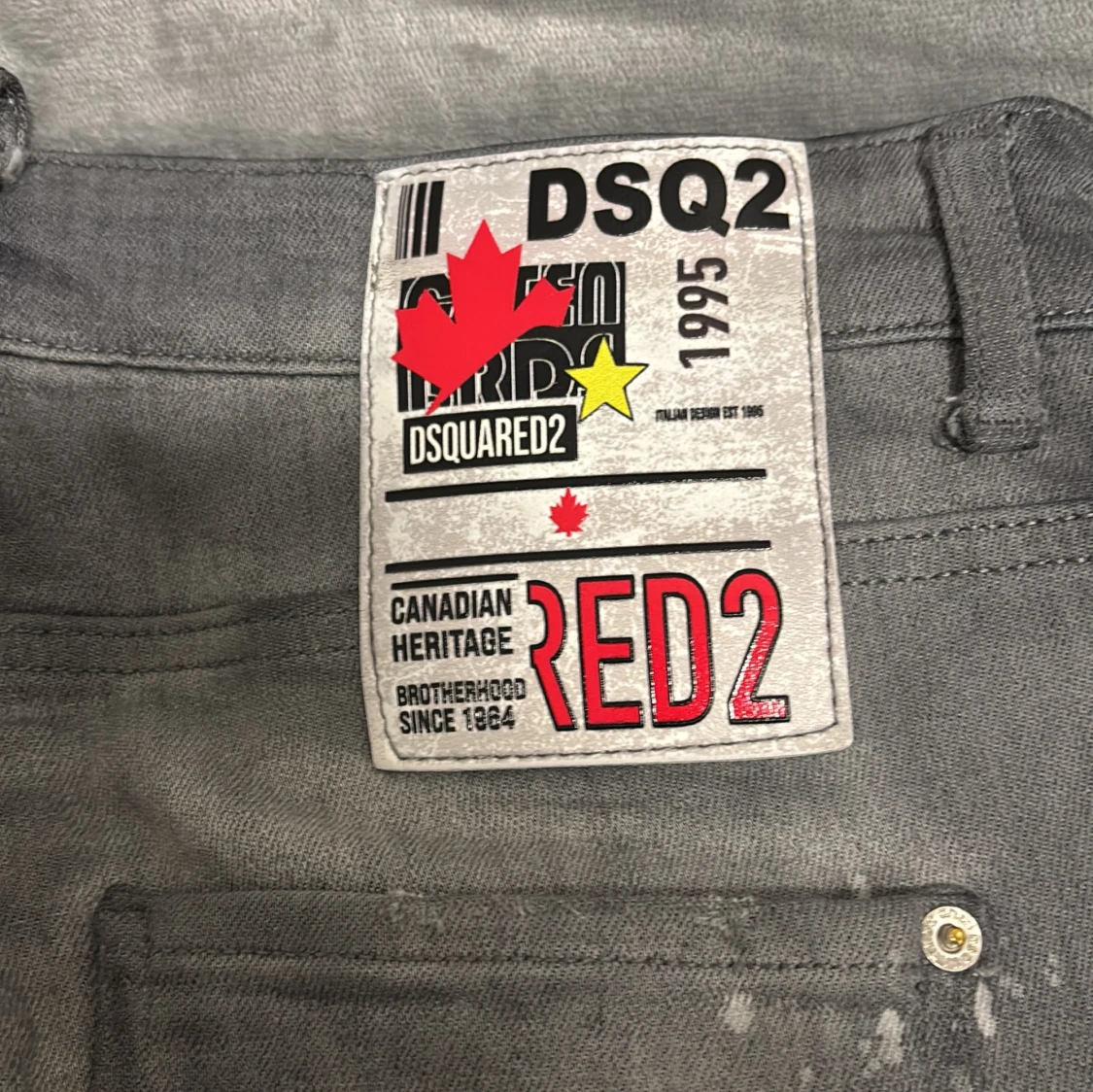 Grå skinny jeans från Dsquared2 - 3