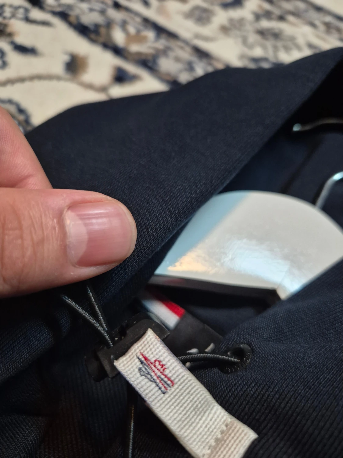 Svart Moncler Grenoble hoodie - 3