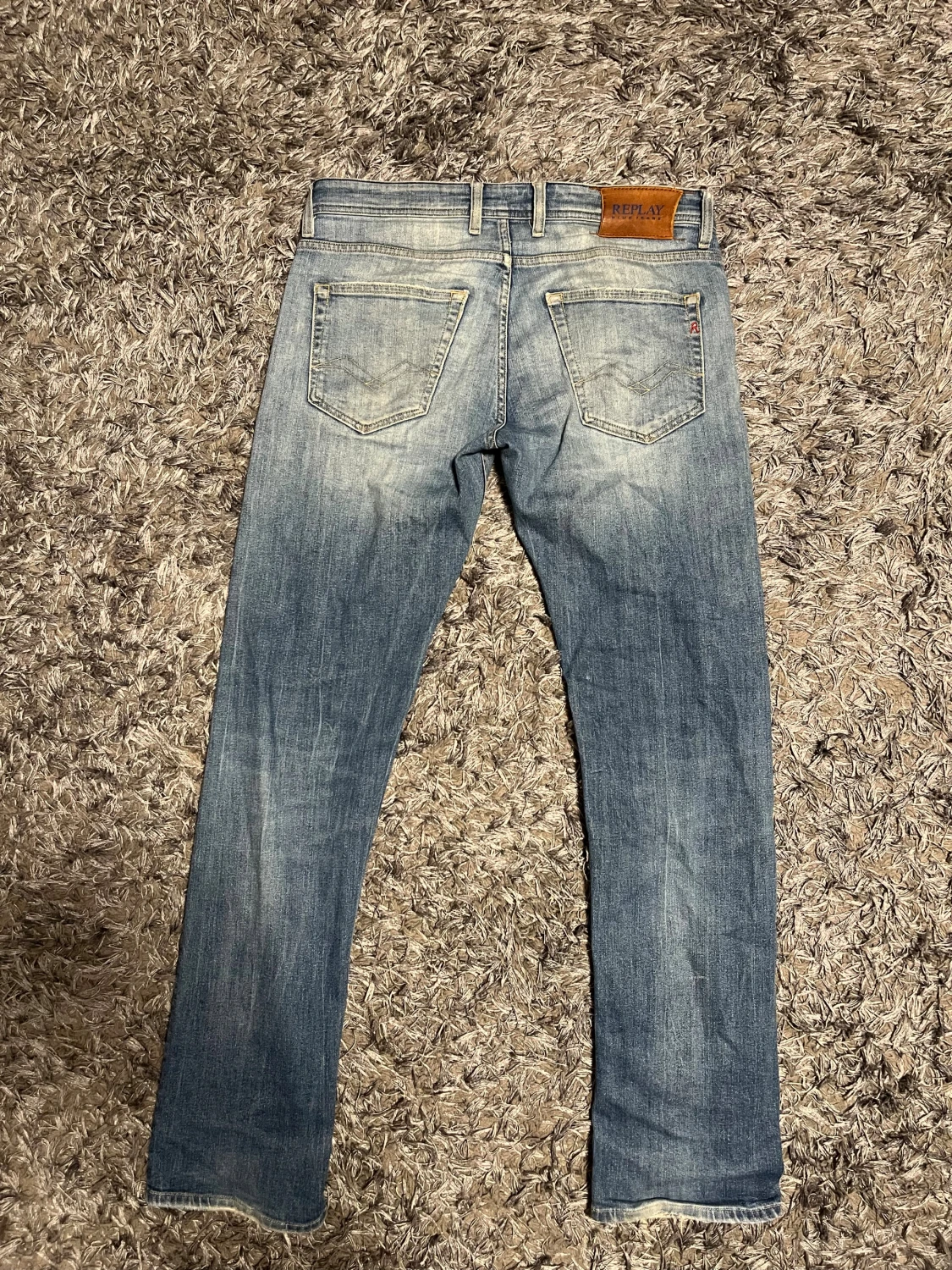 Replay ljusblå jeans i ekologisk bomull