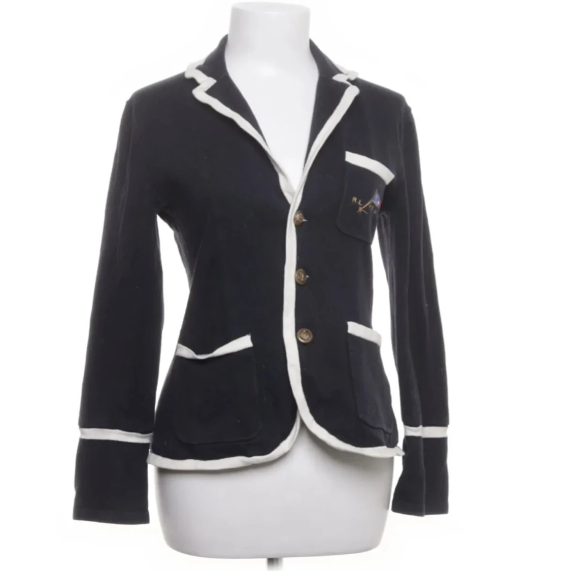 Svart kofta från Ralph Lauren 