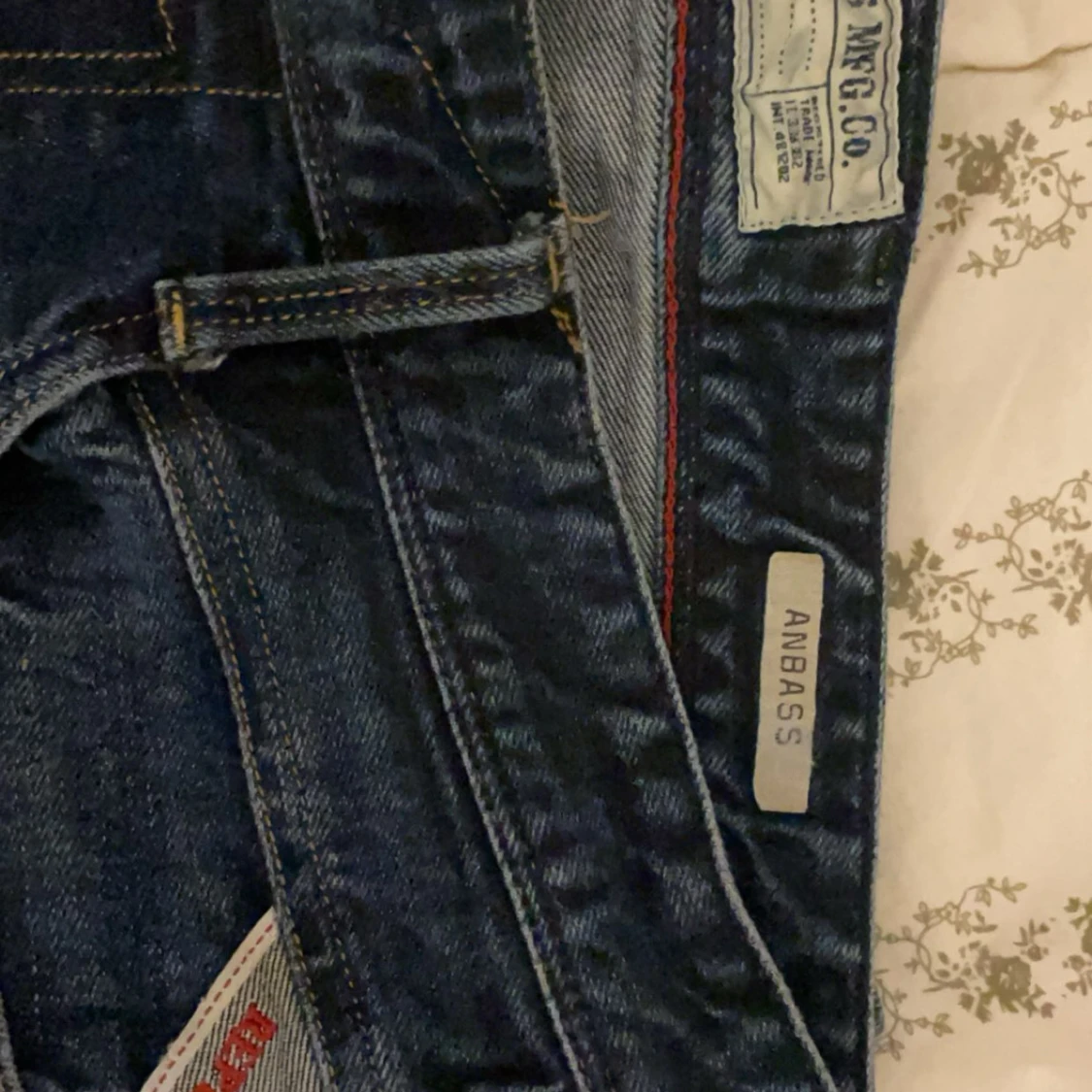 Blå Replay Anbass jeans herr - 2