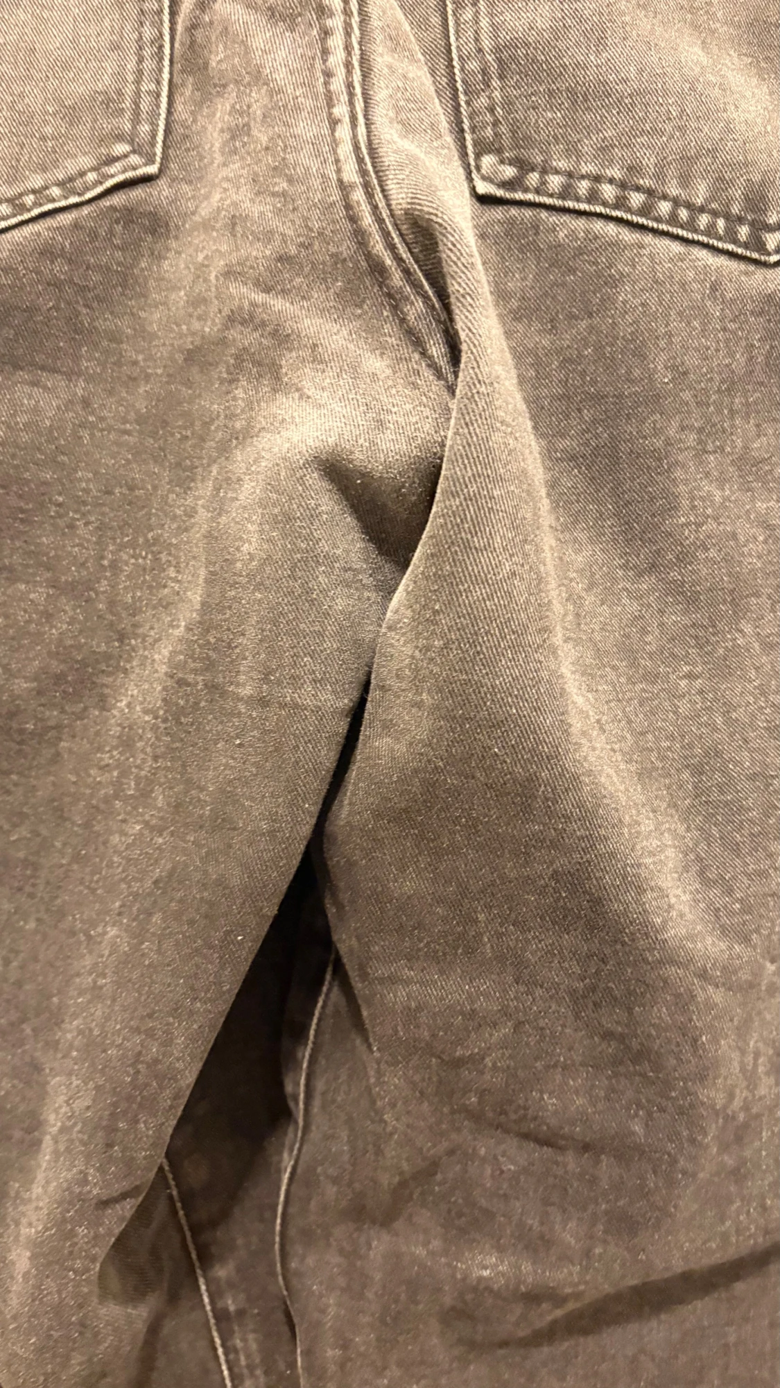 Grå wide jeans från SHEIN XXL - 2