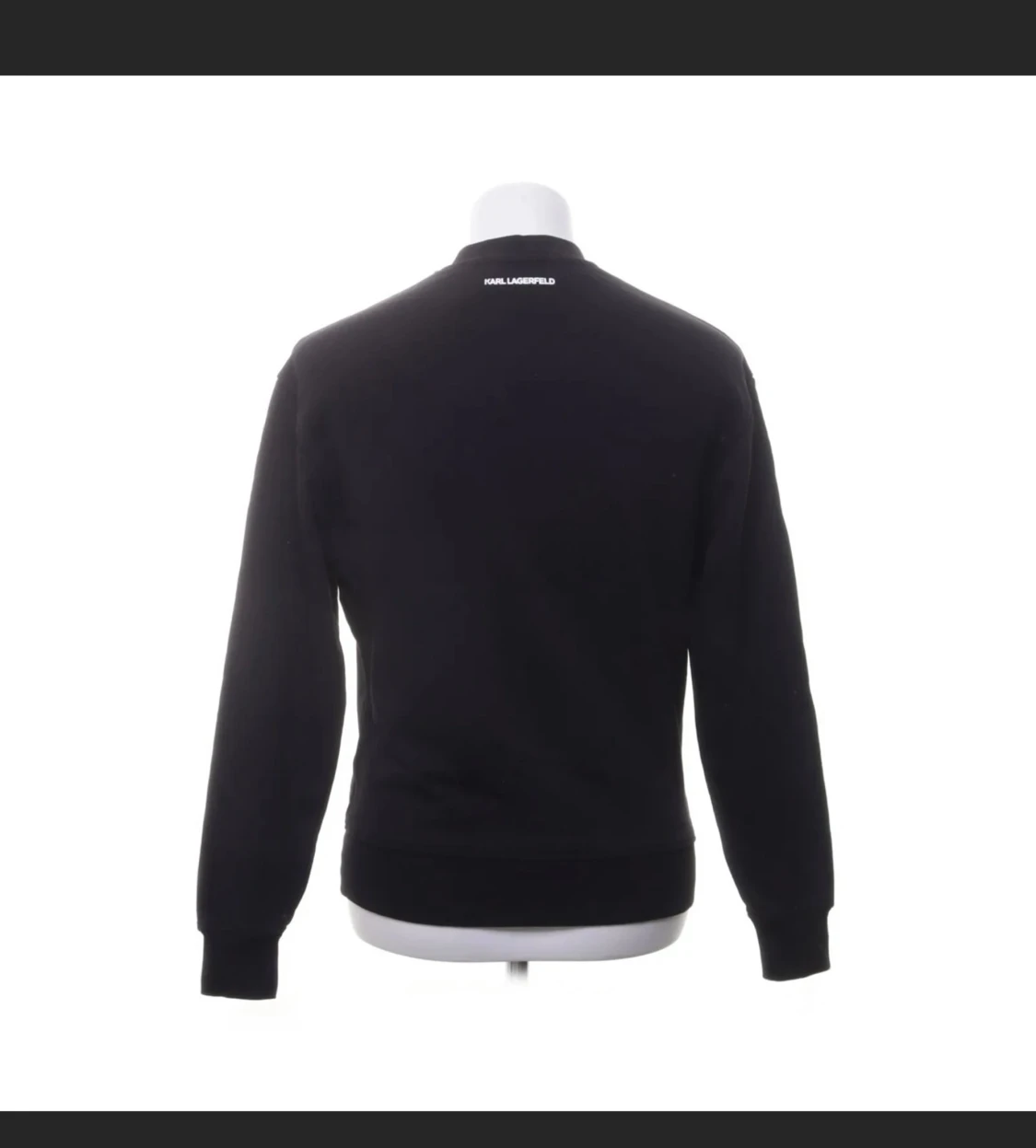 Svart sweatshirt från Karl Lagerfeld - 1