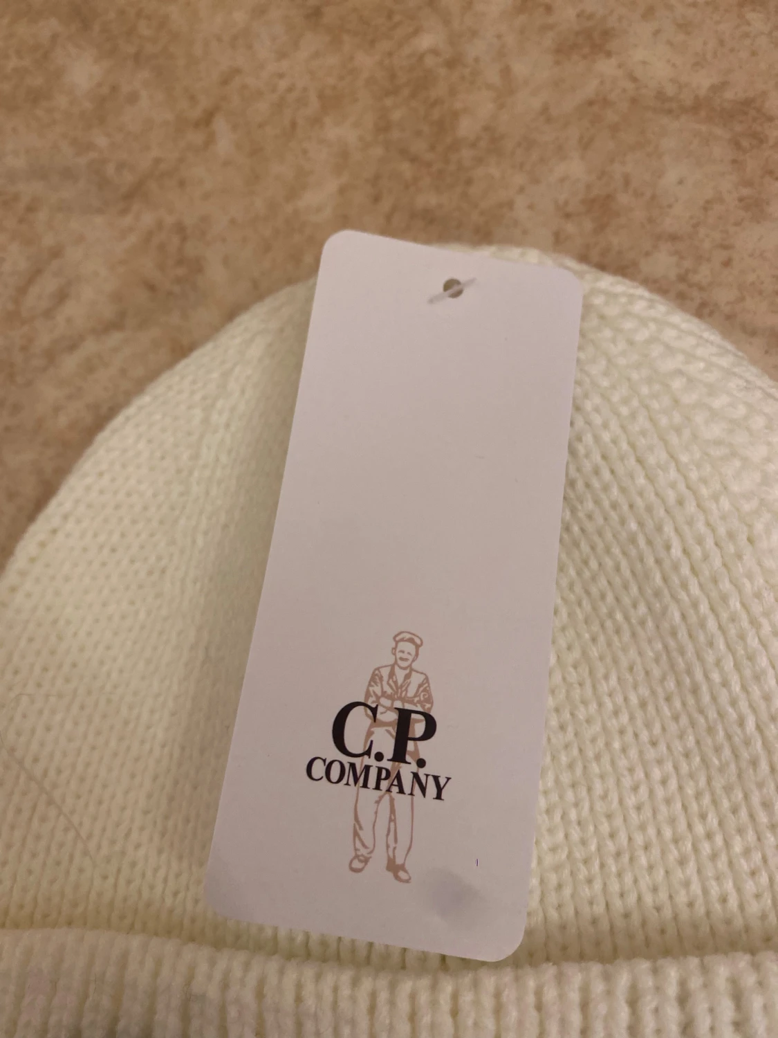 Vit C.P. Company goggle-mössa - 2